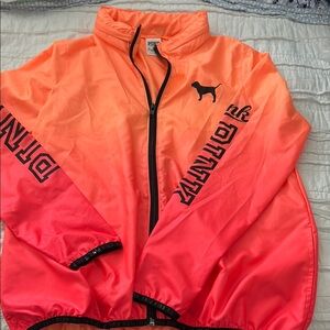 Victoria's Secret PINK Orange ombré Jacket
